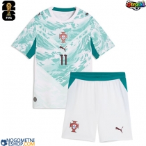 Otroški Nogometni dresi Portugalska Joao Felix #11 Gostujoči SP 2026 Kratek Rokav (+ Kratke hlače)